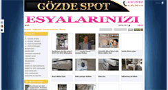 Desktop Screenshot of gozde-spot.com